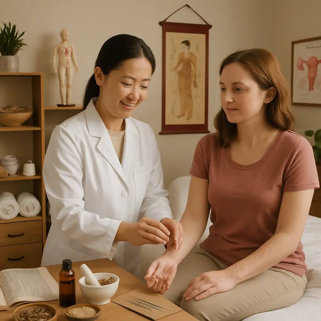 Chinese herbal consultation for menopause